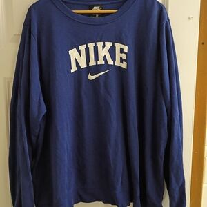 Nike Men's Classic Blue Sweatshirt